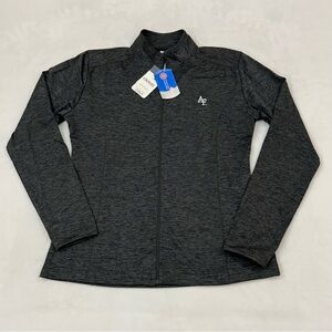 NCAA Air Force Academy Falcons AF Dark Gray Ouray Full Zip Sweatshirt Women’s L